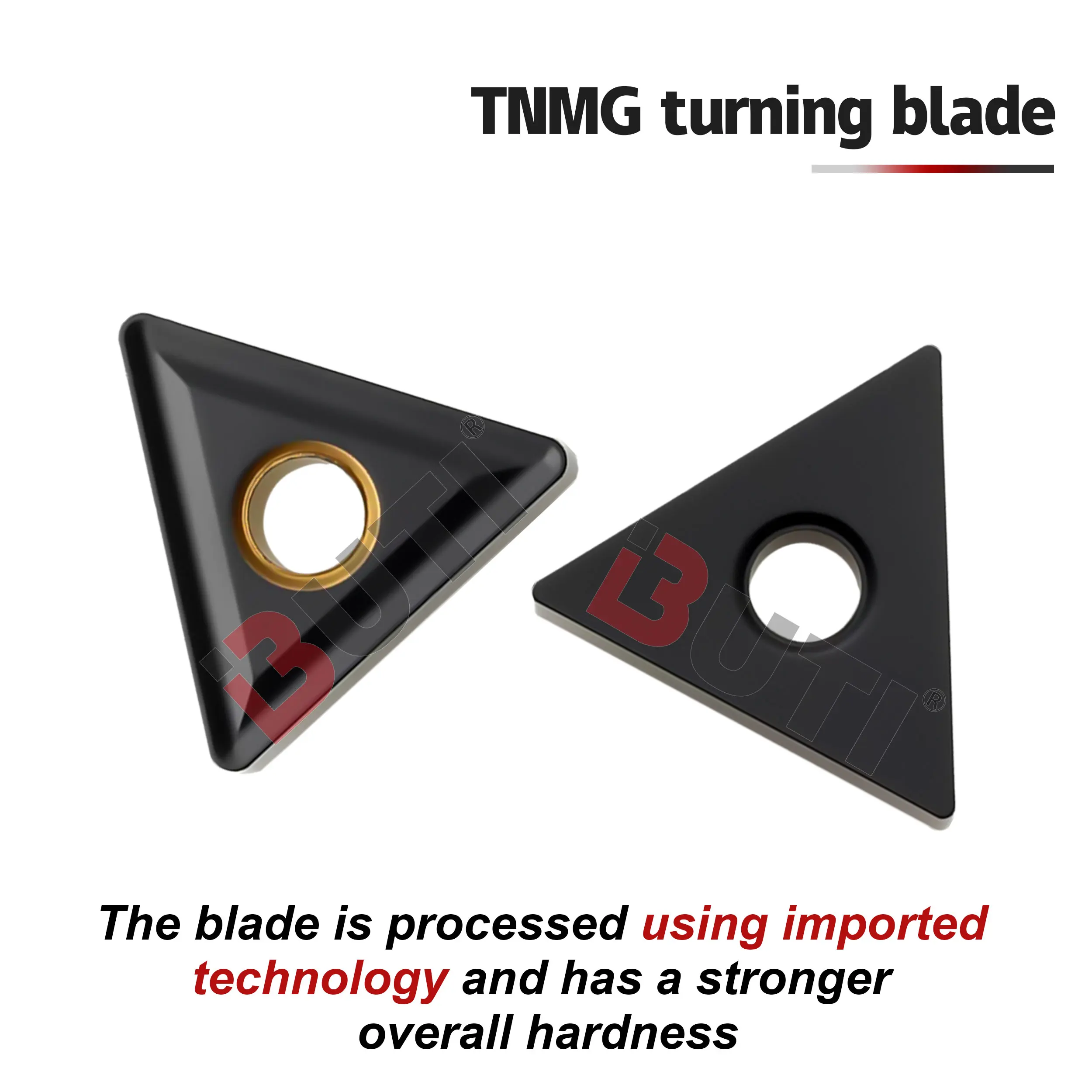 Buitenste cirkelvormige snijblad TNMA 160404 160408 160412 TNMG160404 160408 160412 CNC-draaibank Draaiblad Verwerking Gietijzeren gereedschap