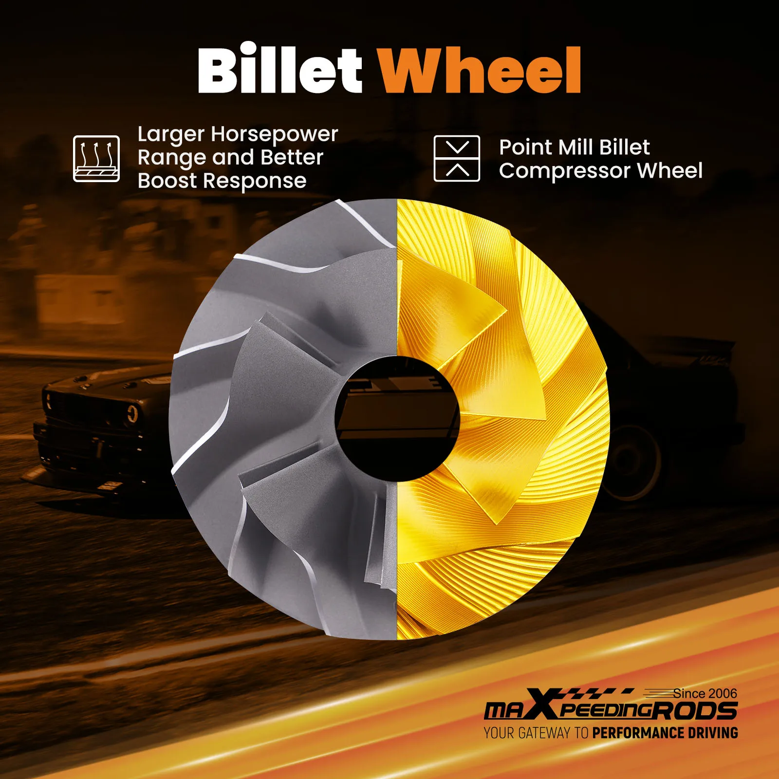 Billet Universal Turbo Charger For 2.0-5.5L Billet Wheel Water Cooled Turbocharger 700-1050Hp Horsepower