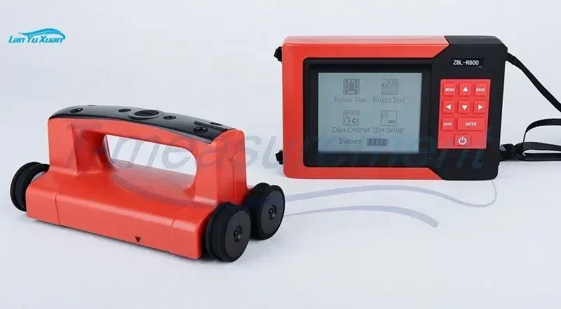 Scanner multifuncional de vergalhão R800 multi detector ultrassônico de reforço de concreto