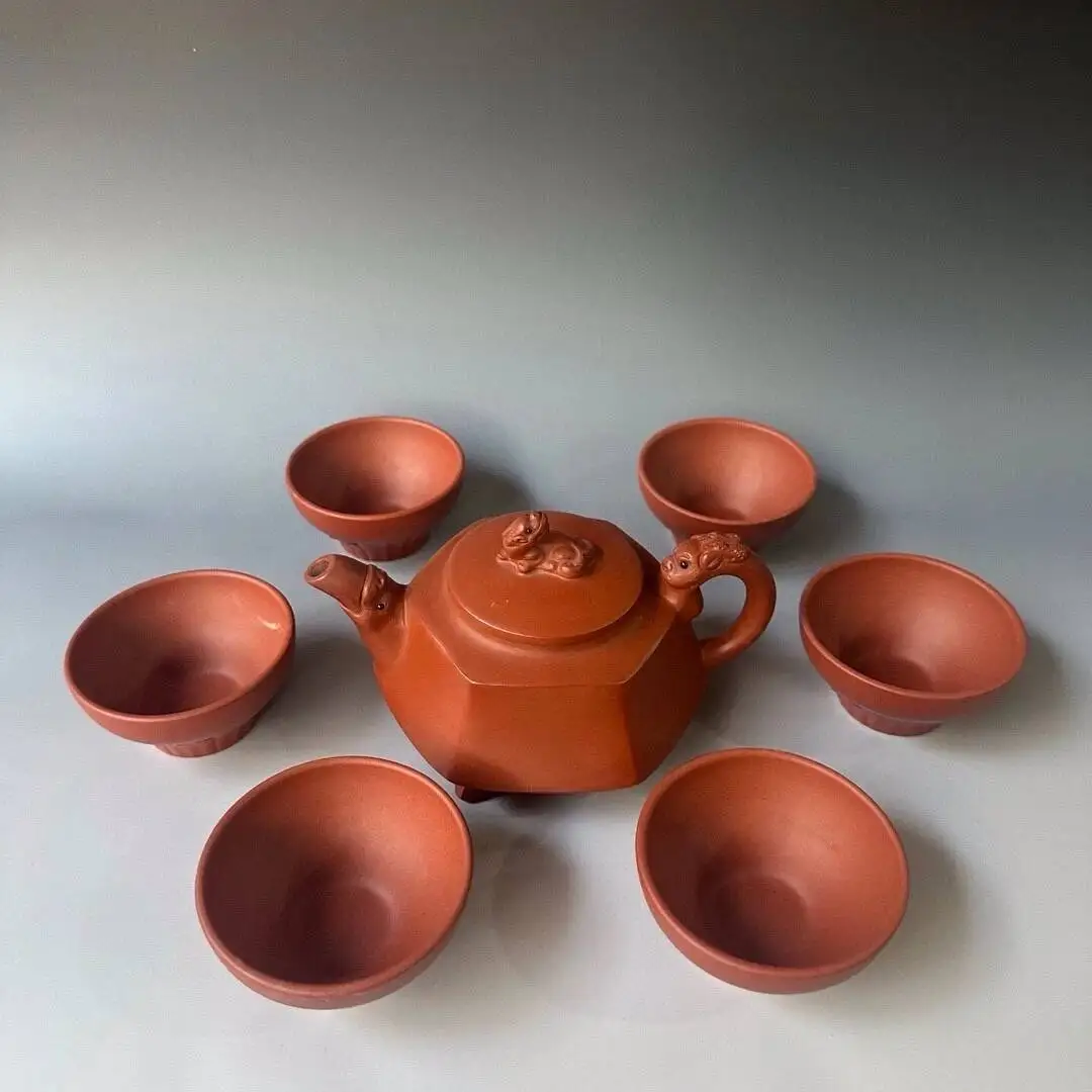 China Yi Xing Zisha Clay Handmade Exquisite Teapot 