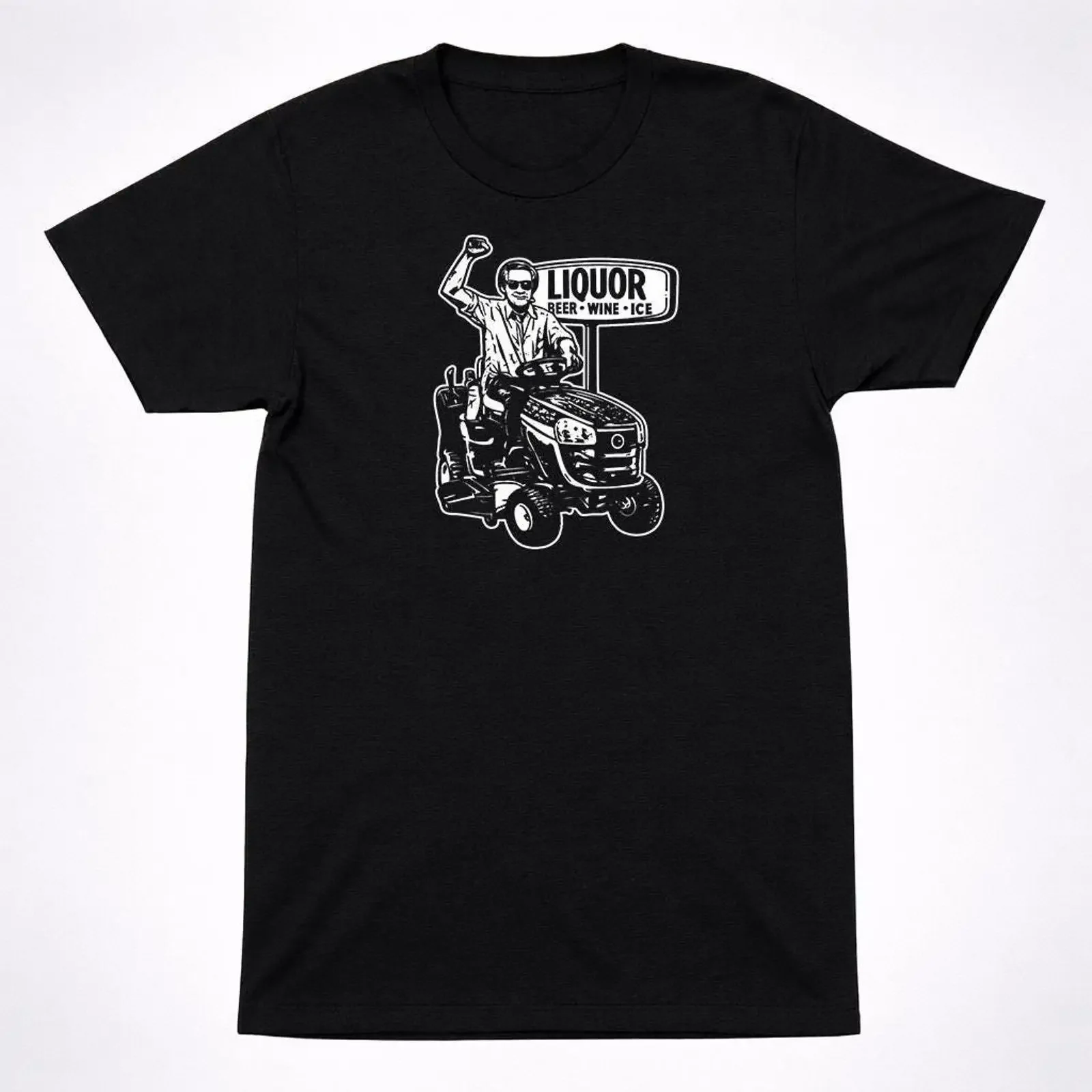 George Jones Lawnmower Country Music Outlaw Retro Concert Band Men amp 39 s T Shirt vintage Washed Top For Everyday Wear