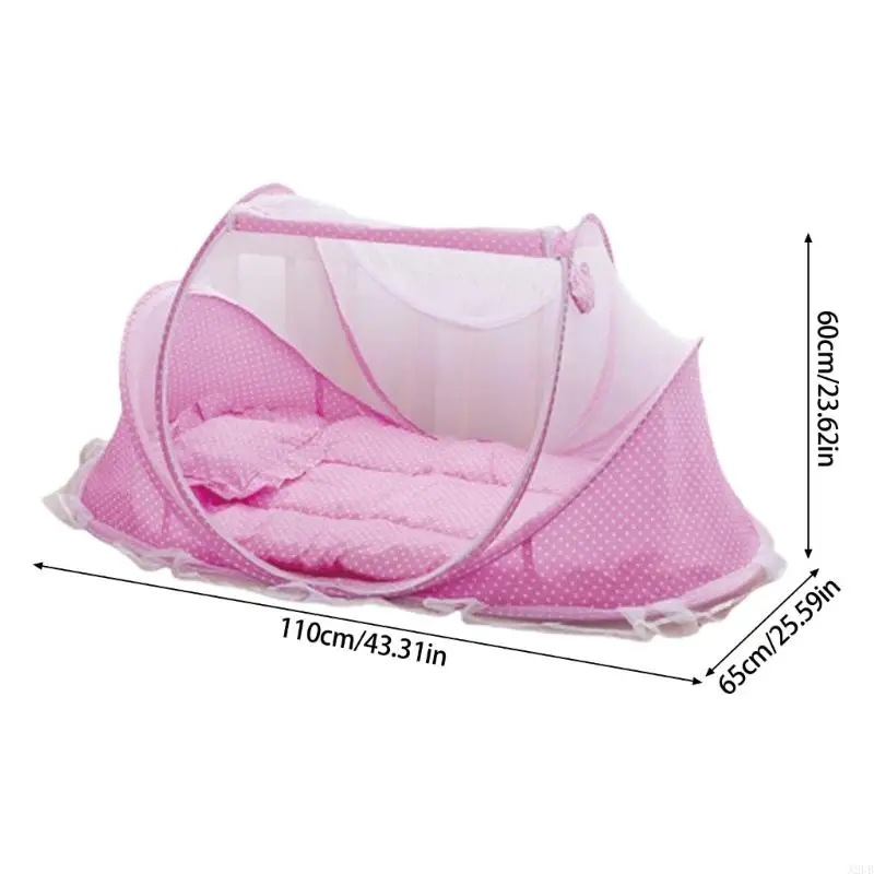 4 -częściowy przyjazny dla dziecka Sleeps Compact Storage & Cotton Pillow Set A2UB