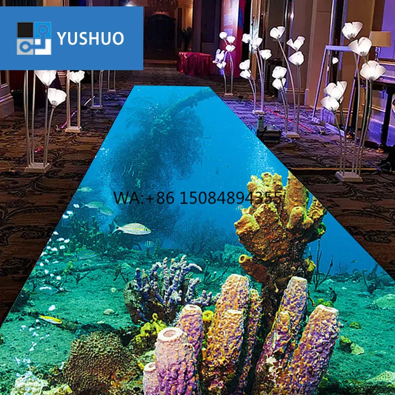 

P4.81 Pixel Pitch Indoor Full Color Touchscreen Interactive Digital Screen Disco Lighting LED Dance Floor Tiles Retail Store