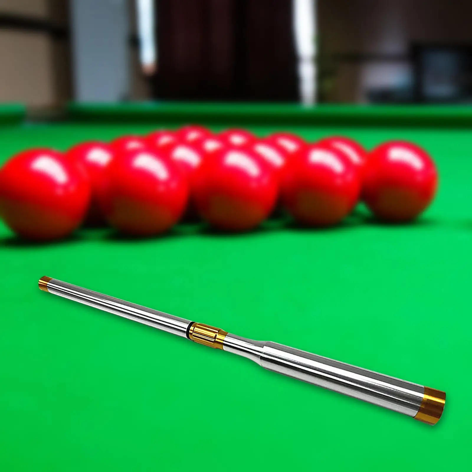 

Durable Aluminum Alloy Pool Cue Extension Adjustable Billiard Accessory for Snooker Table and Pool Cues