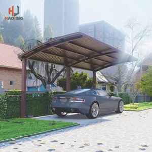 Aluminium Tile Carport voiture extendeur 10 carport logam penjualan terbaik - №