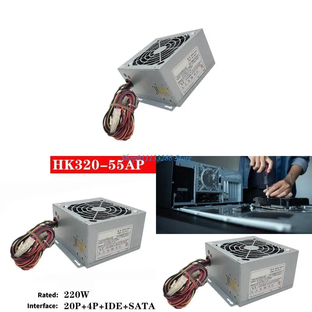 

G88D Energy Efficient For MicroATX Power Unit 160W 200W 220W 250W 300W 350W With Safety Protections Easy Installation