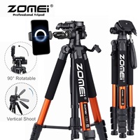 187cm/73in Compact 360°Rotatable Panorama Zomei Tripod Stand for Mobile Professional Digital Camera Canon Nikon Horizontal Shoot