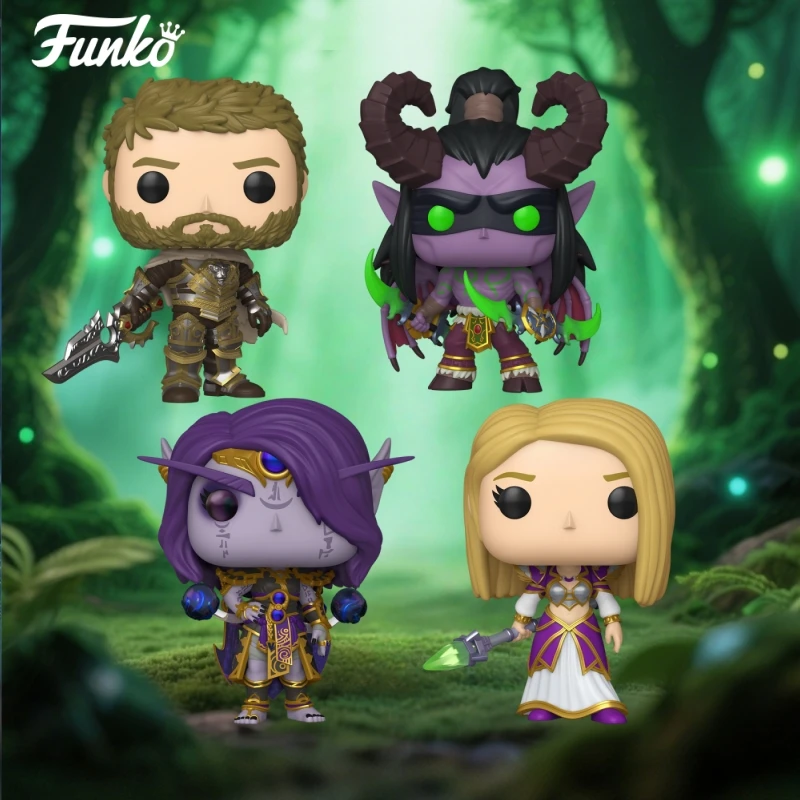 Фигурка World of Warcraft Anduin Jaina Proudmoore Illidan Xal'atath FUNKO POP Коллекционная фигурка ограниченного выпуска, игрушка в подарок