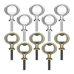 10Pcs Bottle Opener Blank DIY Beer Bottle Opener Stainless Steel Flat Bottle Opener Inserts Kit Beer Opener Hardware