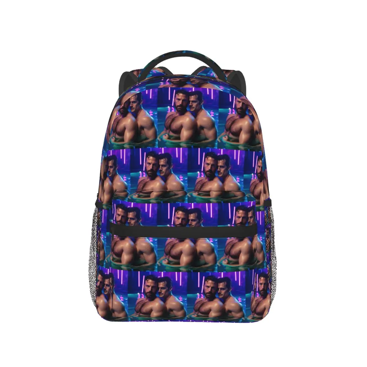 

Ben Affleck And Henry Cavill Backpack Hot Sale Daypack Large Capacity Boys Girls BookBag School Bag Shoulder Bags for Men Women