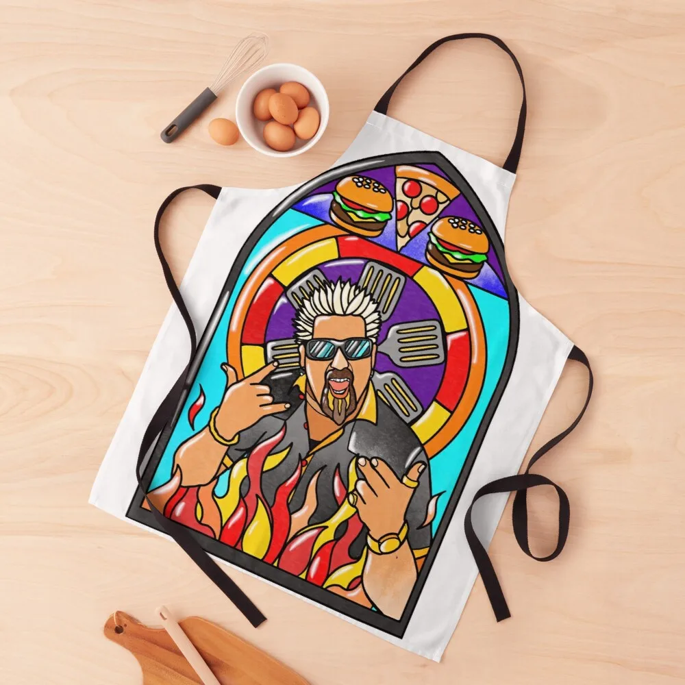 

The Patron Saint of Diners, Drive-in, and Dives Apron kitchen accessories 2022 cute apron