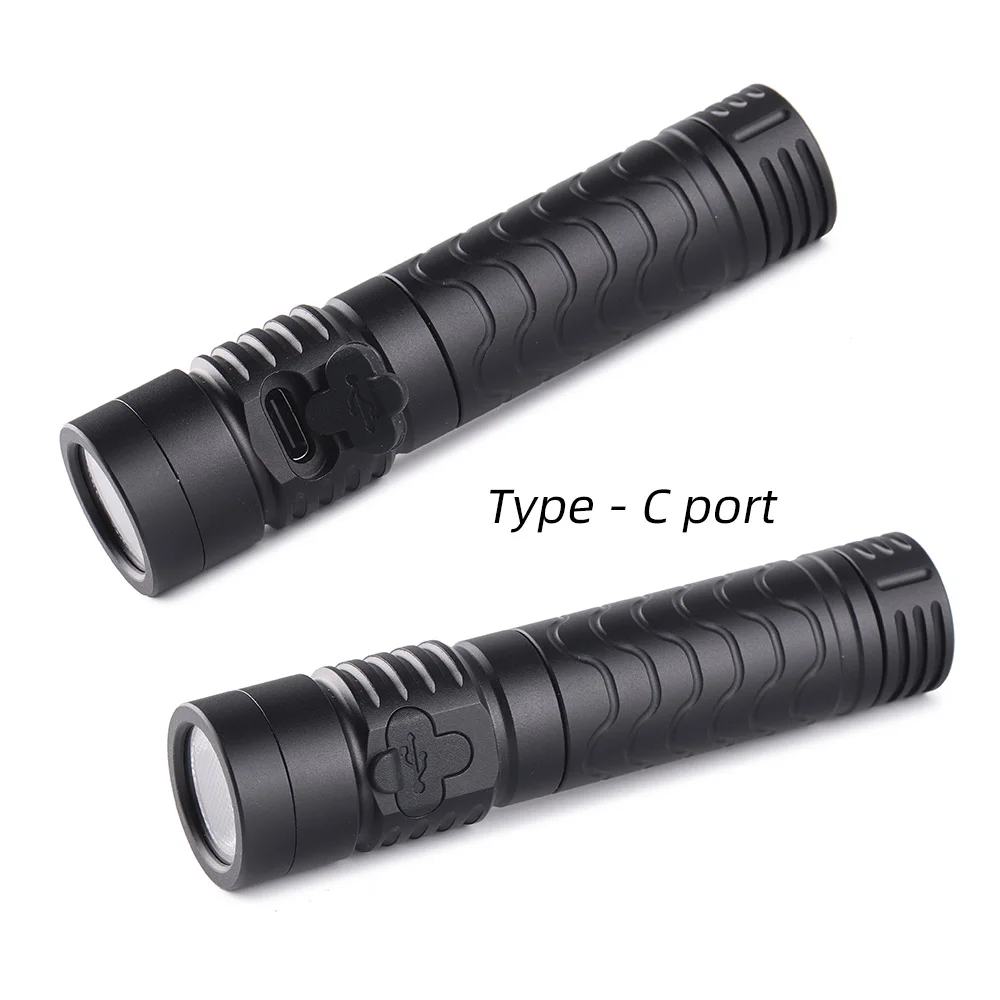 Convoy T7 AA 14500 Flashlight 4 Modes Type-C Charging Port Tail Magnetic Attraction