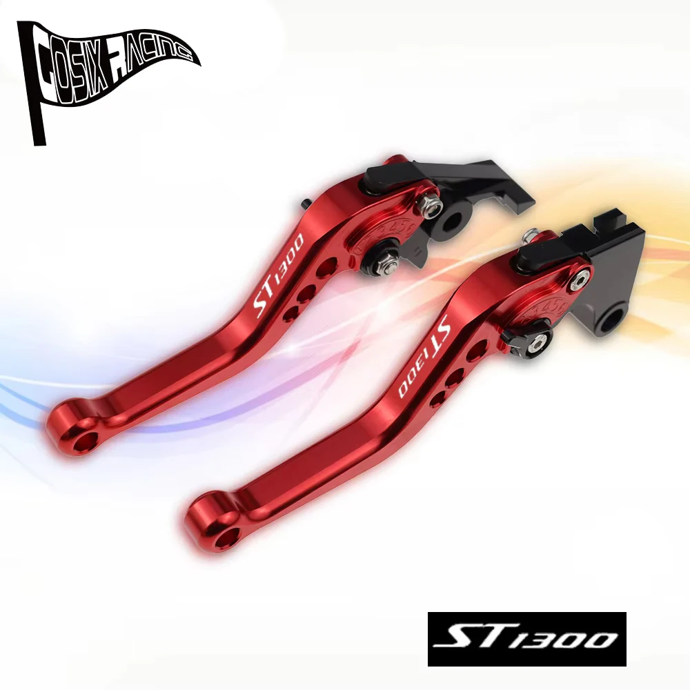 

Fit For ST1300A ST 1300A ST 1300 A 2003-2007 Motorcycle CNC Accessories Short Brake Clutch Levers Adjustable Handle Set