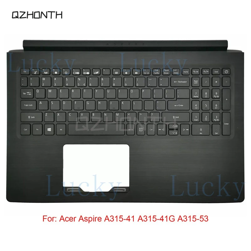 

f New For Acer Aspire A315-41 A315-41G A315-53 Palmrest with US Keyboard 15.6"