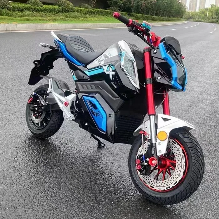 2000w Electric Dirt Bike Off Road Motorbike with Disc Brakes 2 Wheeled Lithium Battery Scooter for Adult