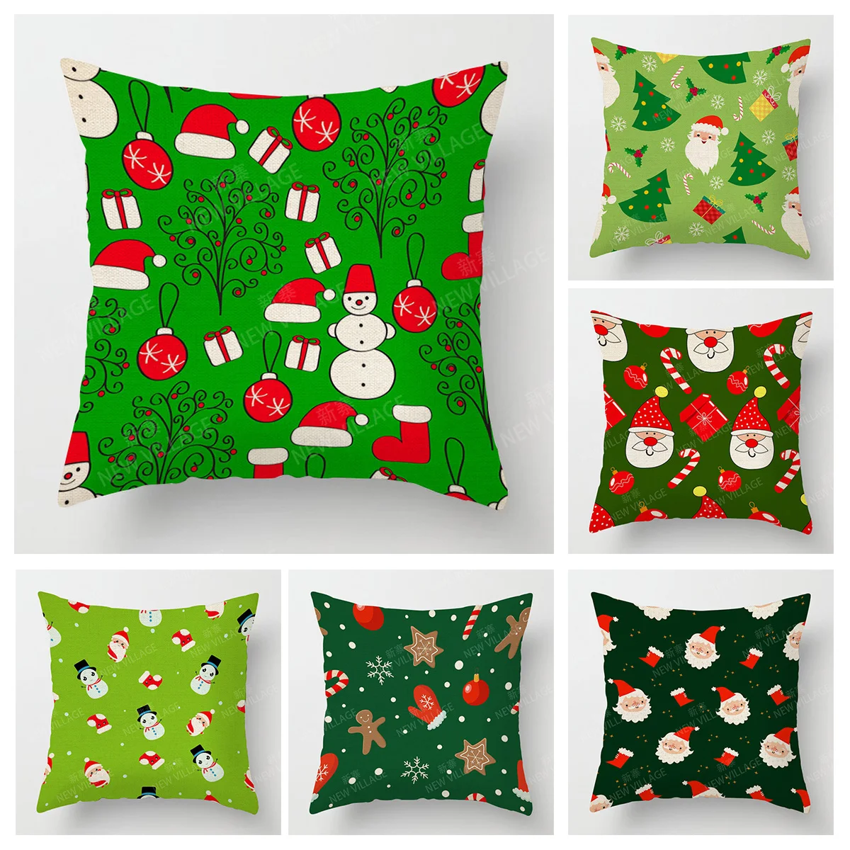 

Decorative Cushion Home Living Room Decor Throw Pillow Cover 40*40 40x40cm 60x60cm 45x45cm 50x50cm plant Merry Christmas winter