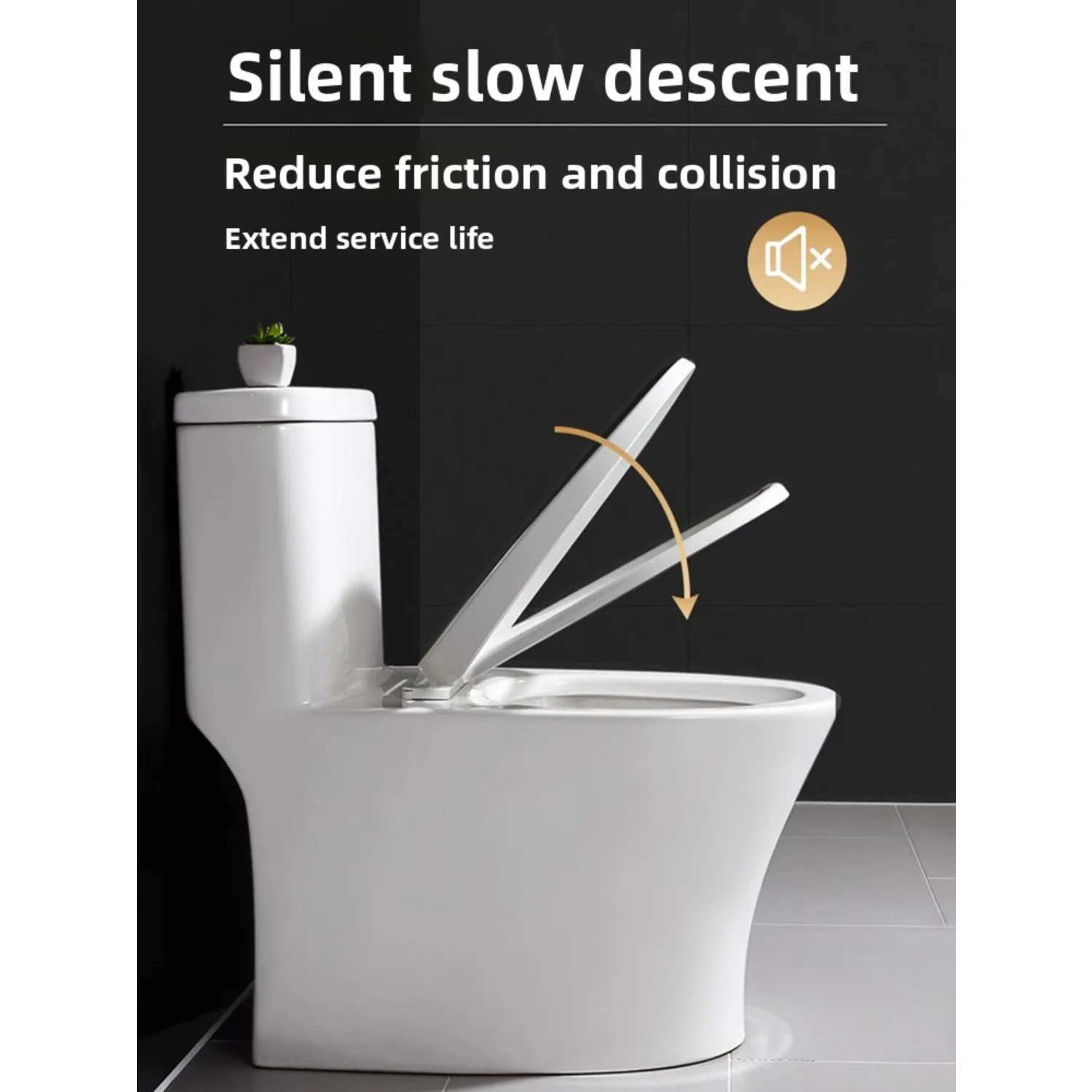 Copriwater universale ispessito compatibile con bagni Twyford per comodini vecchio stile Accessori da bagno durevoli