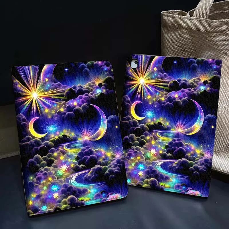 

Butterfly Flower Sunset Stream Tablet Case For Apple iPad Air Pro mini 1 2 3 4 5 6 7 8 9 11 M2 M3 M5 M4 5th 6th 7th 10th 11th