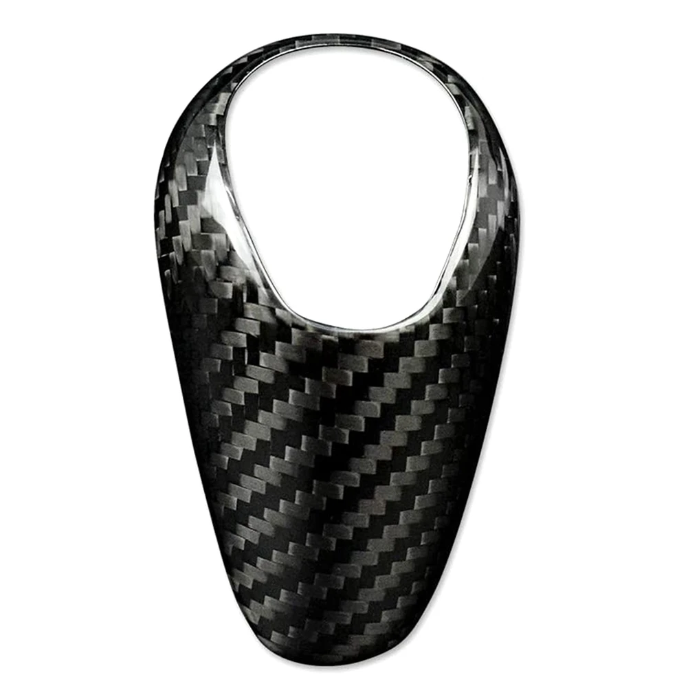 Car Real Carbon Fiber Gear Shift Knob Cover Trim for BMW- F80 M3 F82 F83 M4 F10 M5