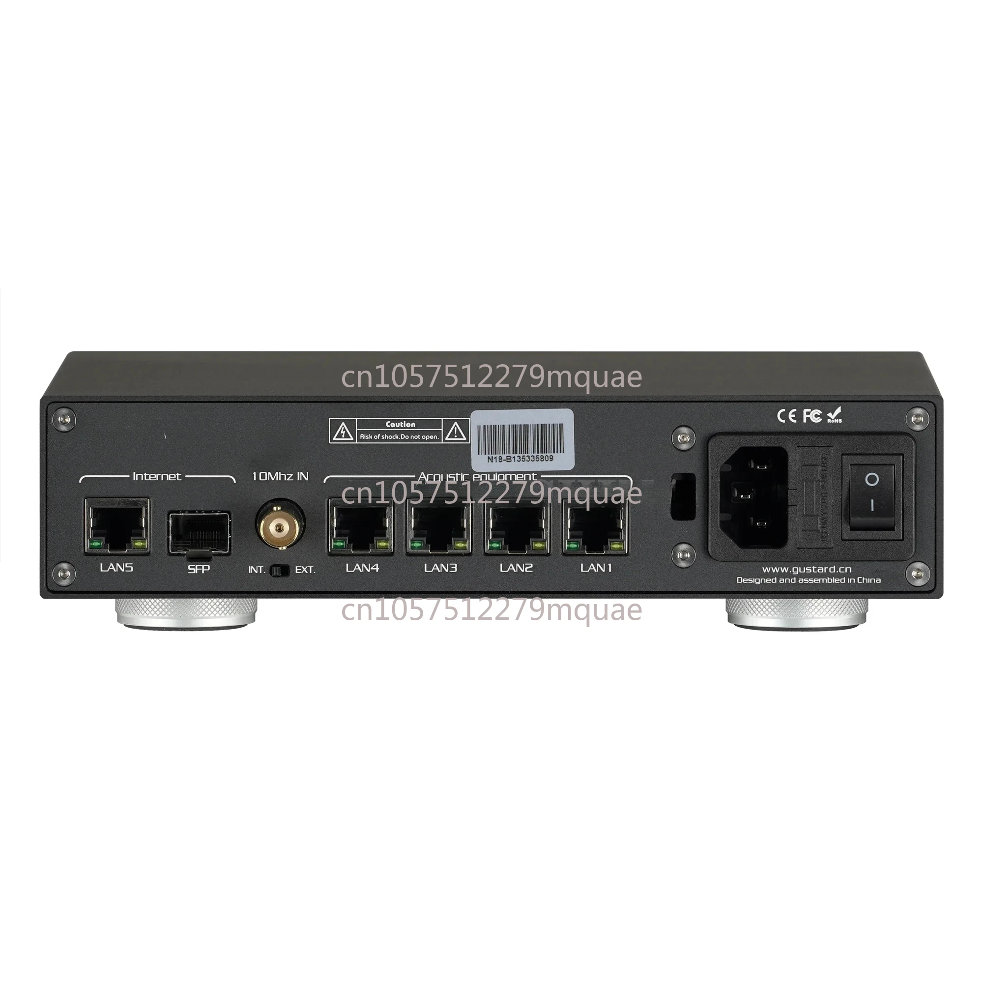 N18 N18pro Network Ethernet Switch HiFi Audio Ethernet Switch SFP+10M/100M/1000M Adaptive Ethernet Interface 10Mhz Clock