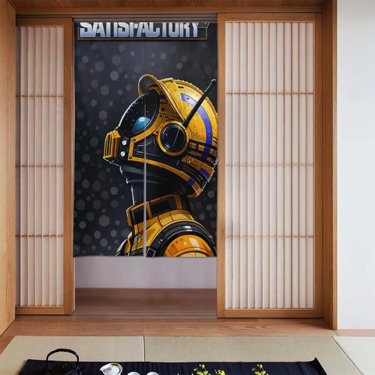 Subnautica 2 Game Art Door Curtain Rideau de salon pour chambre d'enfant