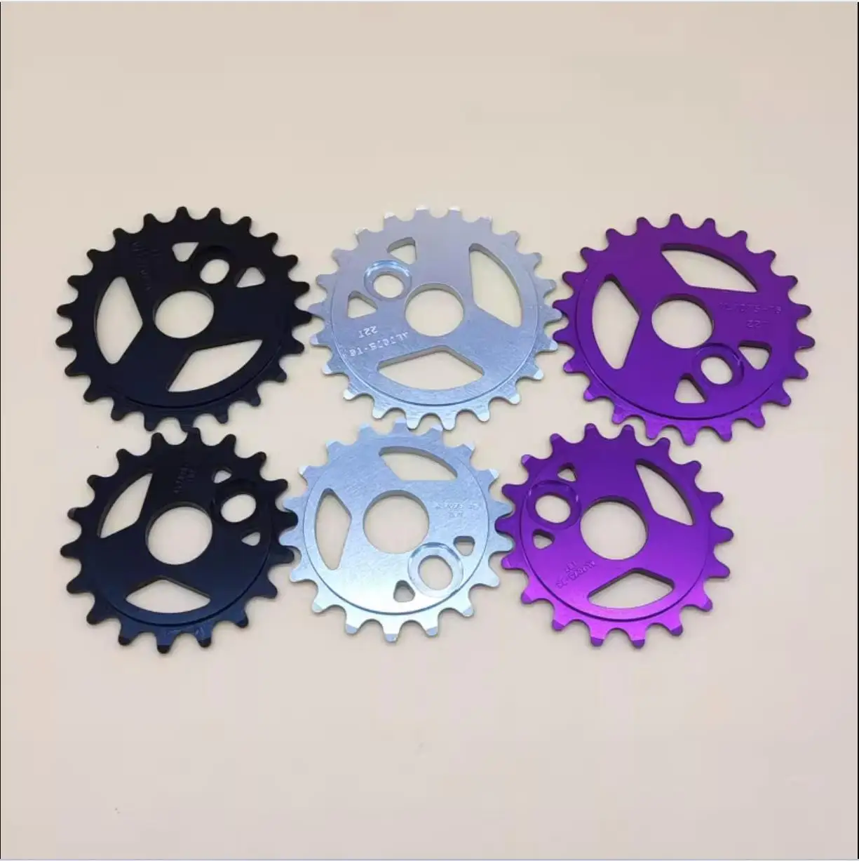 BMX zębatka 18T 22T łańcuchowa aluminiowa 7075 ze stopu CNC bmx koło napędowe do roweru