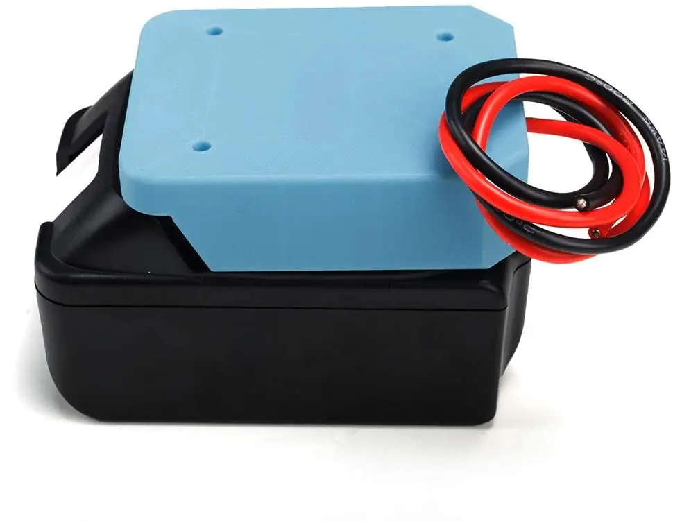 

Power Wheels Adapter for Makita 18V Li-ion Battery Power Mount Connector DIY Adapter Dock Holder for Power Tool 14AWG