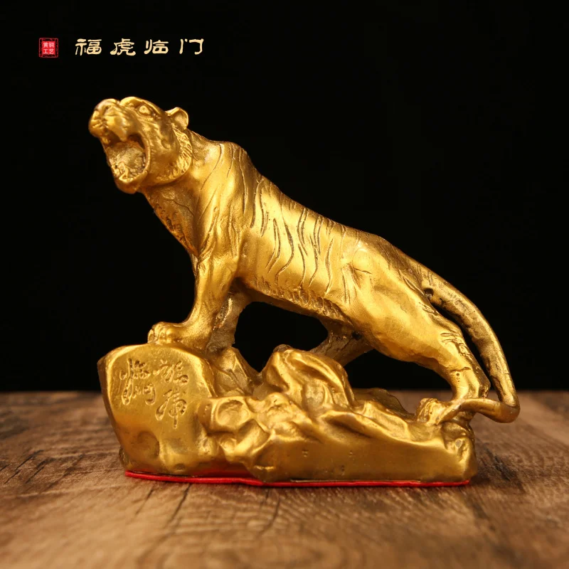 Manufacturer Wholesale Year Of The Gifts: Fortune , Copper , Auspicious Tiger Ornaments, Crafts, Treasure Bowl,