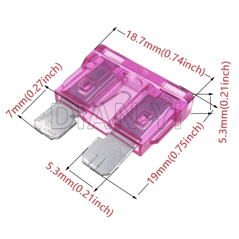 1 Set 8/10/12/15 Way AC Assembly Standard Car Insurance Socket Middle Blade Fuse Box Black Medium Multiway Fuse Holder Assembly