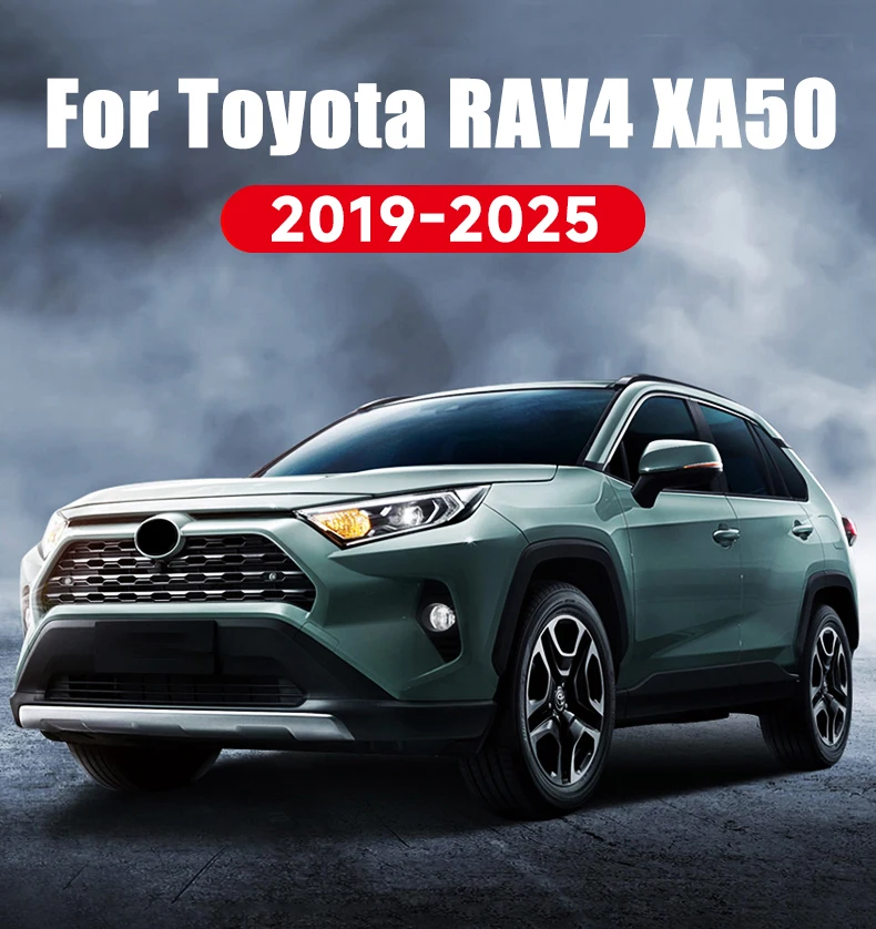 Für Toyota RAV4 XA50 Hybrid 2019 2020 2021 2022 2023 2024 2025 Auto Klimaanlagen-Steuerungsschalter Knopfringe Radio Audio Drehknopf Zierblende Abdeckung – Detail 1
