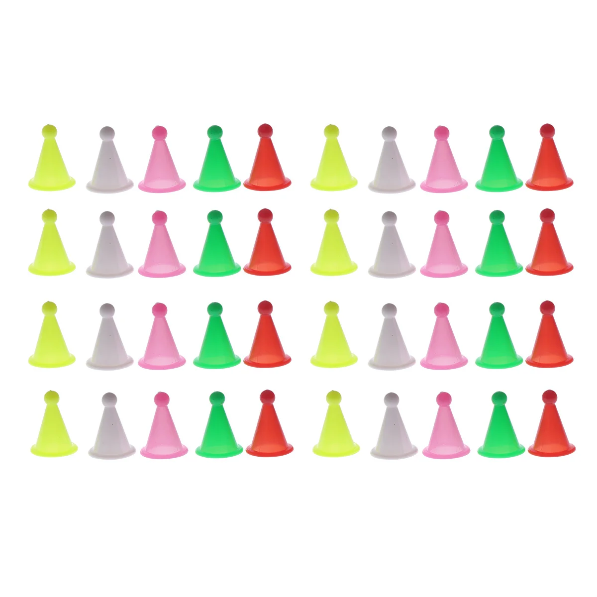 ชุดเกมหมุดพลาสติกหลากสี 100 ชิ้น สำหรับเกมกระดานเสริมทักษะและความบันเทิง อุปกรณ์เสริมสำหรับเด็กและผู้ใหญ่