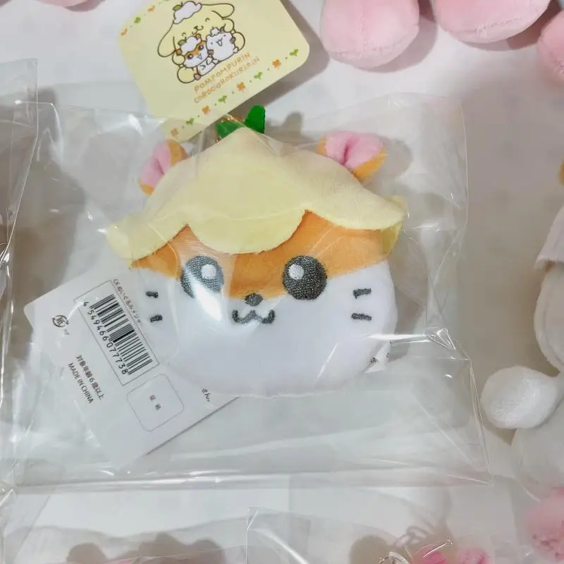 Coro Coro Kuririn Hamster Peluche pour Enfants, Périphérique Sanurgente, Pendentif Beurre Original, Porte-clés en Coton, Bande de Cheveux, Broche Anime, Jouet Cadeau