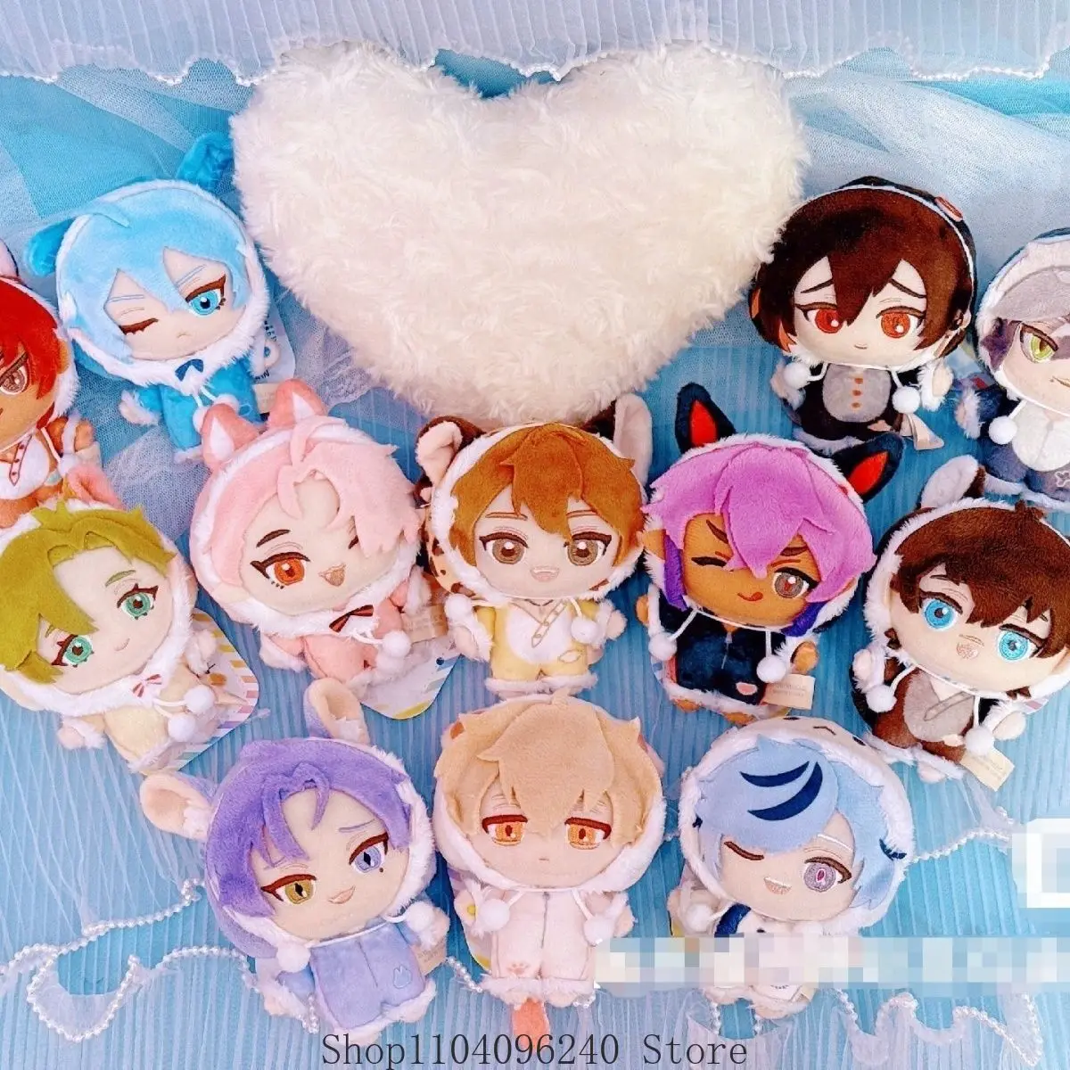 

NU: Карнавал 11 см игра аниме фигурка идол плюшевые подушки подарок на день рождения лежать на подушке талисман студенческий подарок