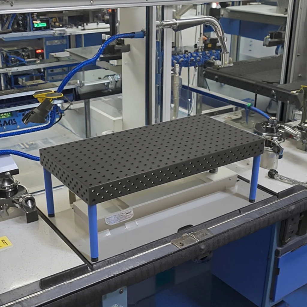 High Quality D16 D28 3D Welding Table 1000*1200*200mm Nitrides Platform New High Precision Measurement Inspection