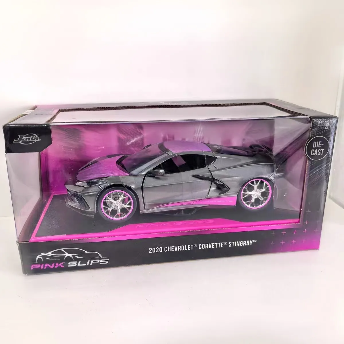 Jada 1/24 2020 Chevrolet Corvette Diecast Model Car, Openable Doors,  Adult Collection, Perfect Birthday & Festival Gift