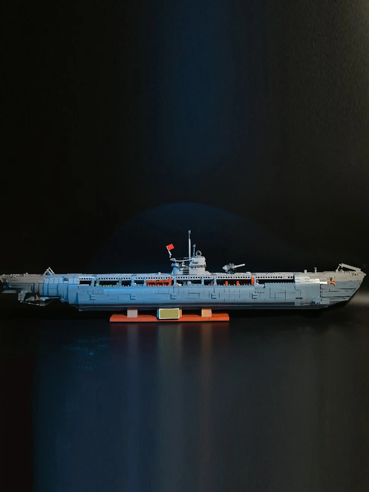 Klemmbausteine 6112 Teile WW2 Military Technische VIIC U-552 U-boot Bausteine Navy Schlachtschiff Kriegsschiff Ziegel Modell Kit Spielzeug Erwachsene Kind Geschenke