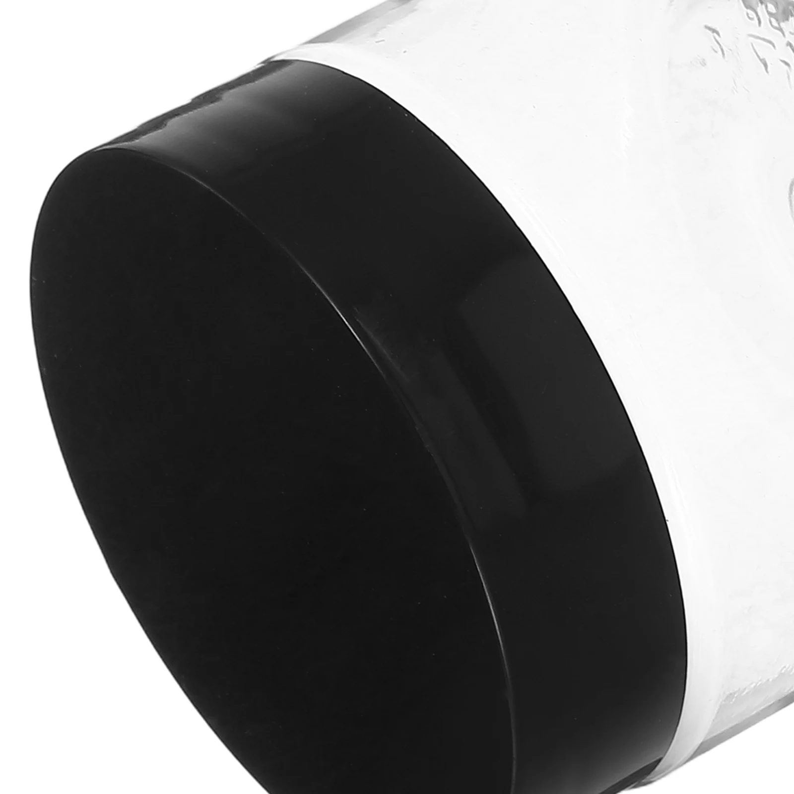 8 garrafas vazias dos pces frascos de plástico recipientes transparentes redondos claros viagem recarregável armazenamento pequeno animal de estimação