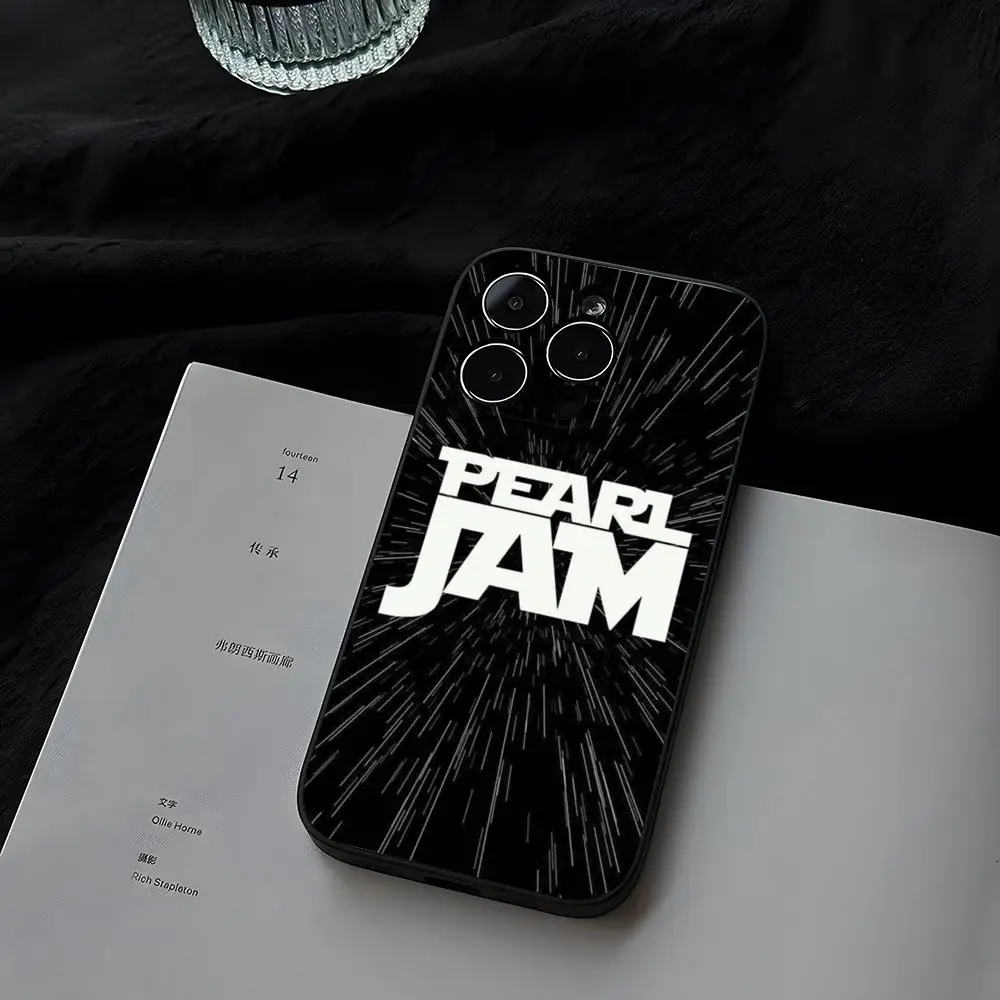 Pearl Jam R-Rock Band Phone Case for iphone 14 15ProMax 16 11 13 12 Pro Xs Max Mini Xr X 7 8 Plus Shell Coque