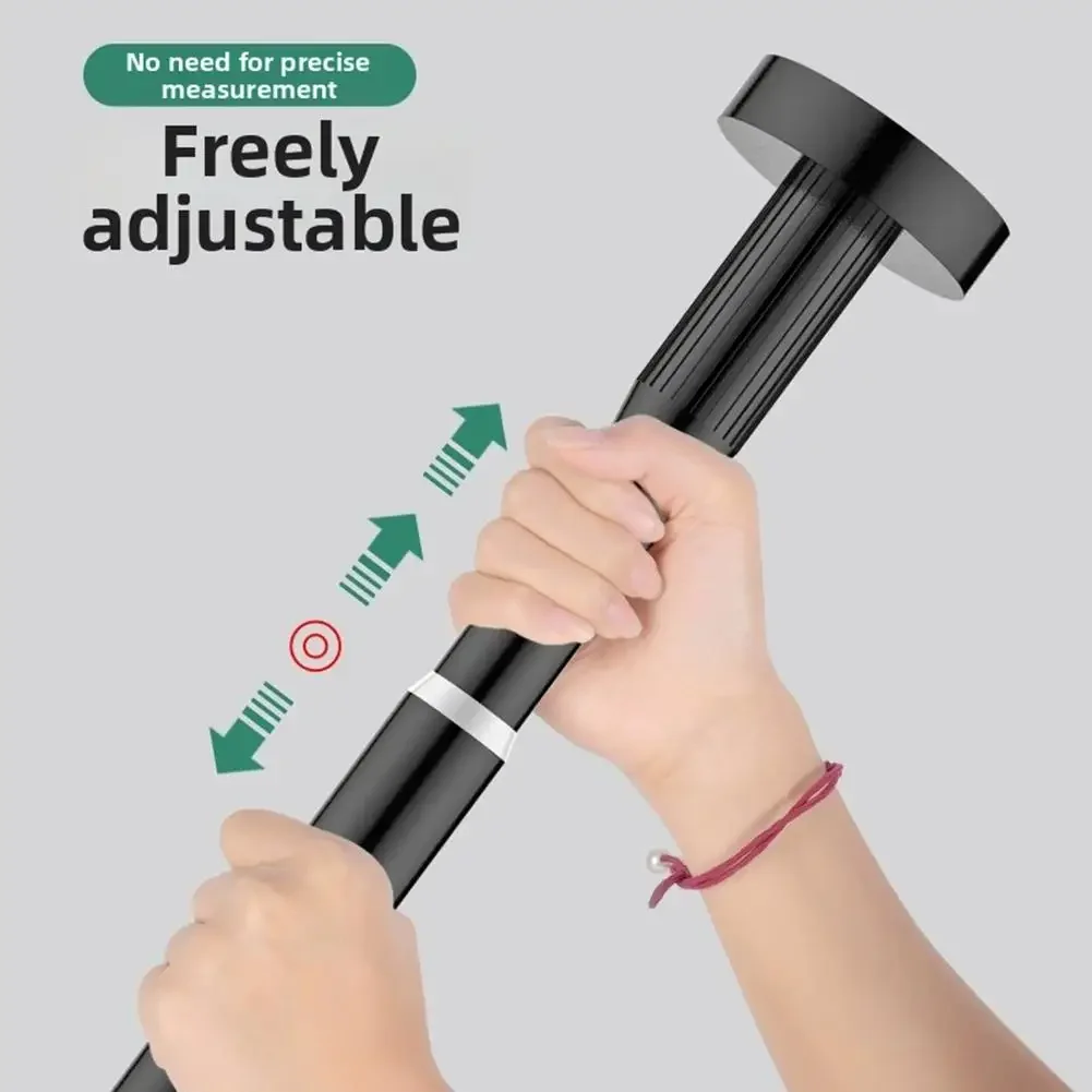 2PCS 50-80cm Support Rod Stainless Steel Adjustable Anti-fall Pull Rod Jack Desk Cabinet Support Leg For Kitchen Sink