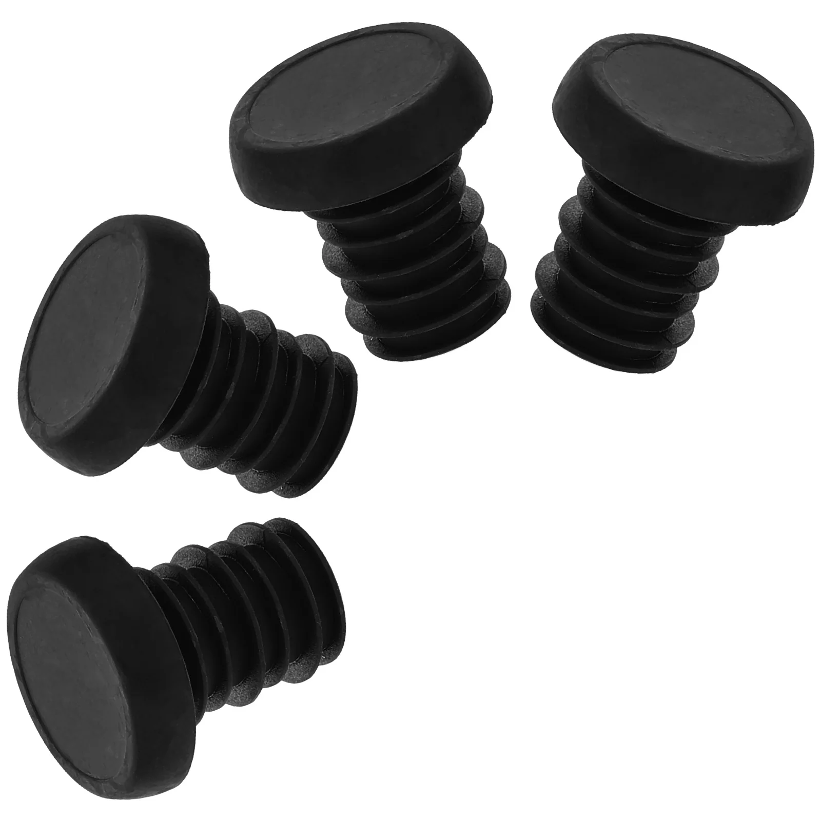 

4Pcs Bike Bar End Plugs Durable Handlebar Caps for Mountain Road Bicycle Grip Ends Cycling Gear Handlebar End Plugs
