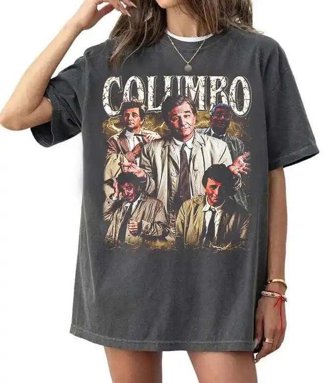 Retro 90s  Columbo T-Shirt, Columbo Vintage T-shirt,  Columbo Bootleg 90s Tee