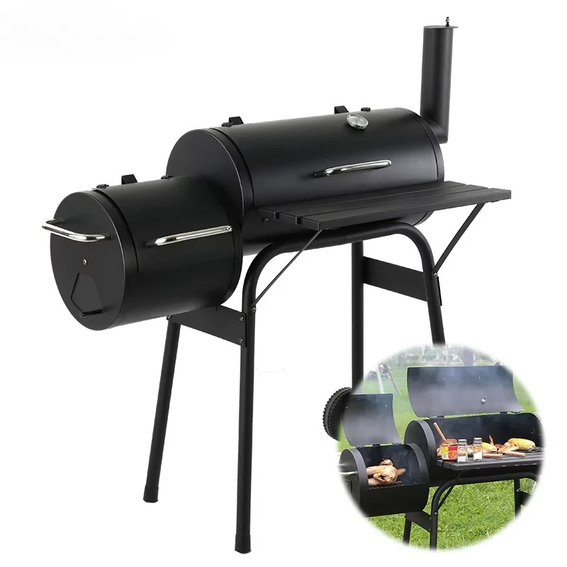 Smoker BBQ Grill Outdoor Use Custom Wheeled BBQ Grill