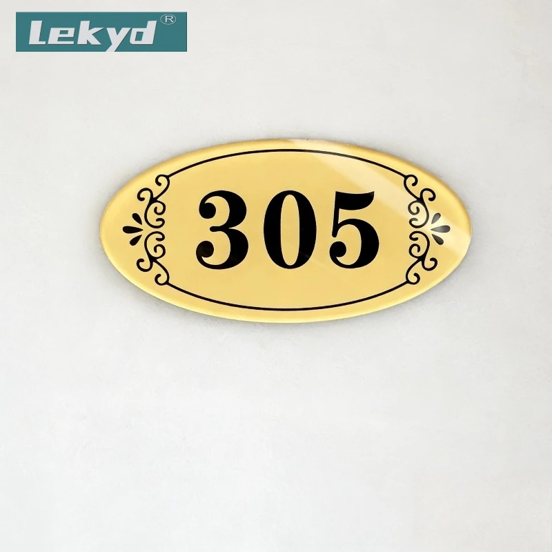 

Lekyd Address House Number Outdoor Entrance Door Number Acrylic Shelf Large Letters Number Signs On The Door