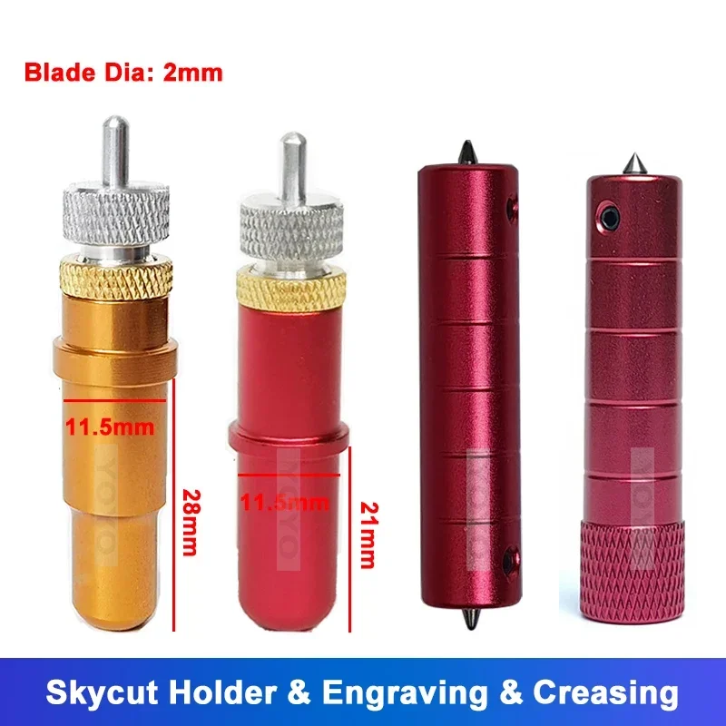 Skycut Blade Holder CH24 Vinyl Cutter C10 C16 C24 V24 V48 V60 Engraving Creasing Tool Yitu Cutting Plotter Housing Holder Tool