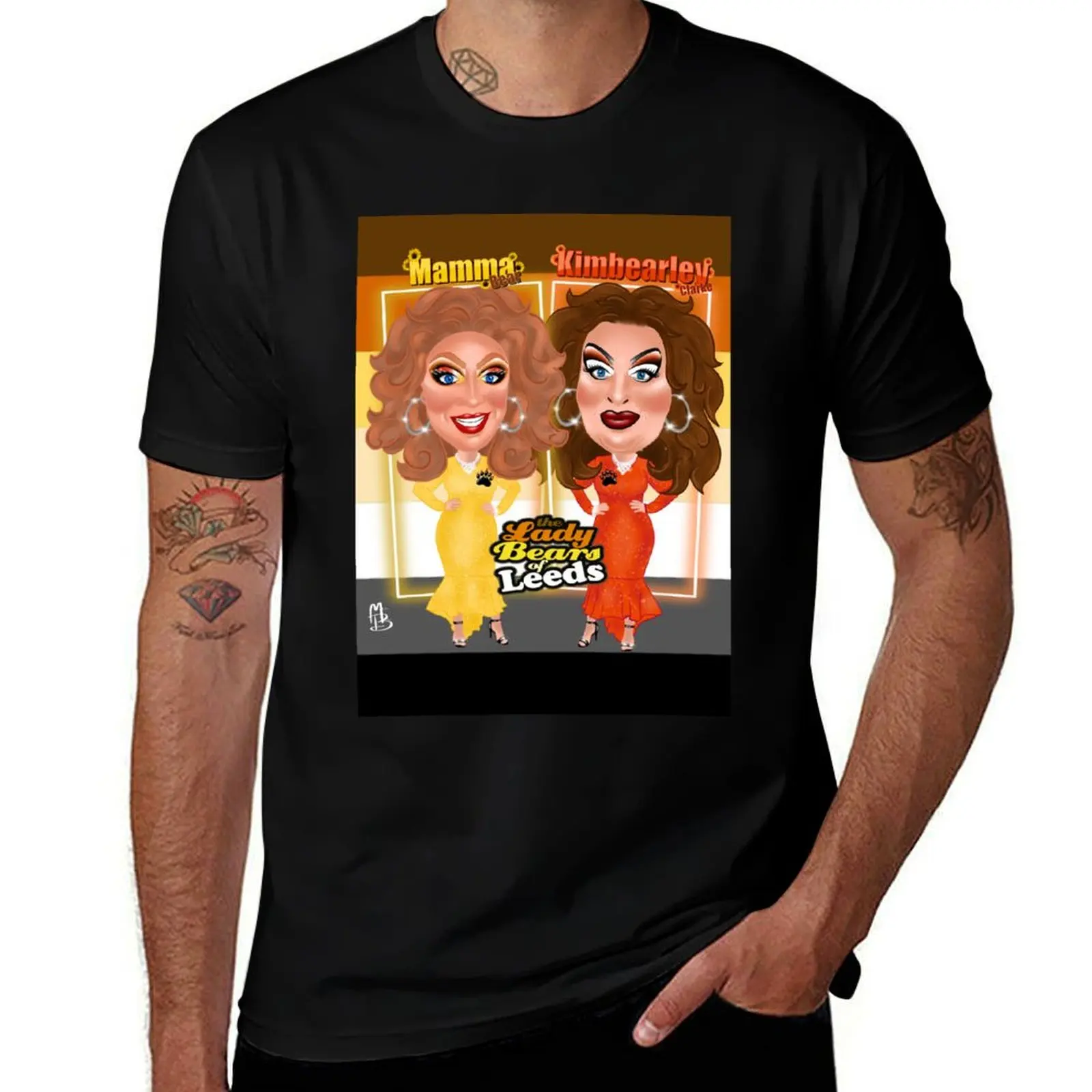 Ladybears of Leeds T-Shirt Casual Minimalist Short Sleeve Top T-Shirt