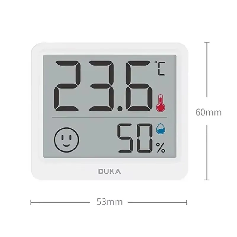 Xiaomi DUKA 2.5 inch LCD Electronic Digital Temperature Humidity Meter Indoor Thermometer Hygrometer Weather Station Sensor