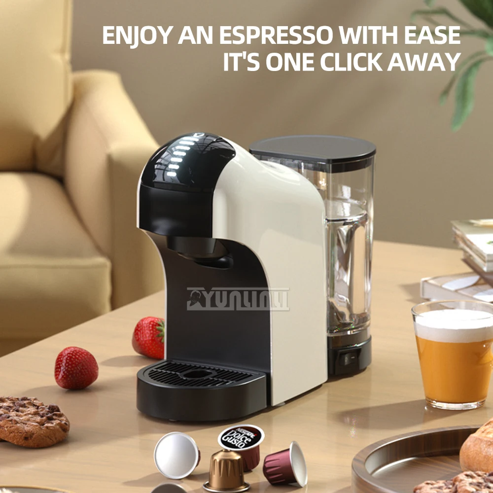 Household Capsule Coffee Machine Automatic Italian American Coffee Maker Macchina Caffe