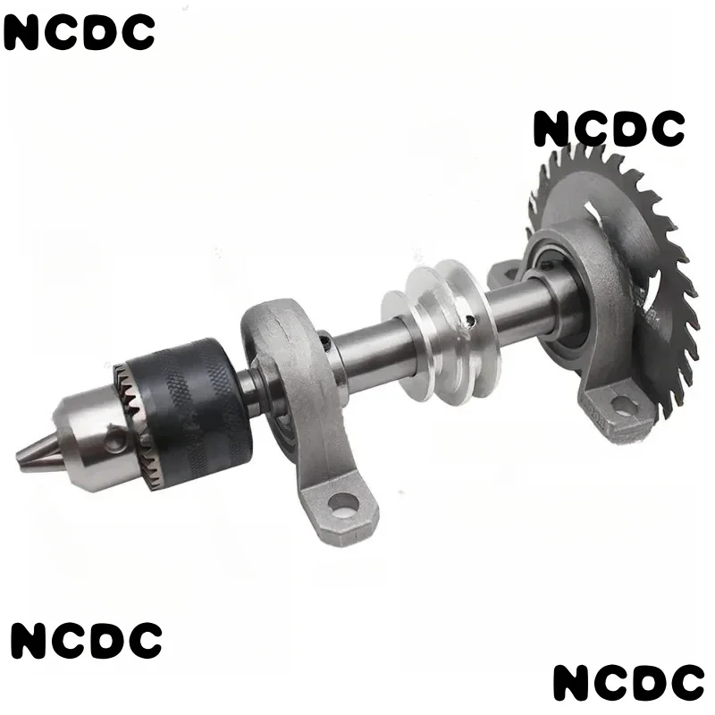 

Bearing Pulley Saw Drill Woodworking Rotary Lathe Bead Cutting Spindle Chuck Y
