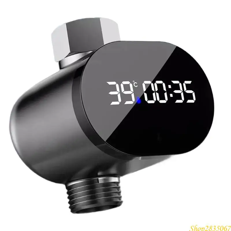 Innovative Flows Power Generation LED Faucet Temperature Monitor & Timer Offering Reliable Accuracy for Bathing Security 831F