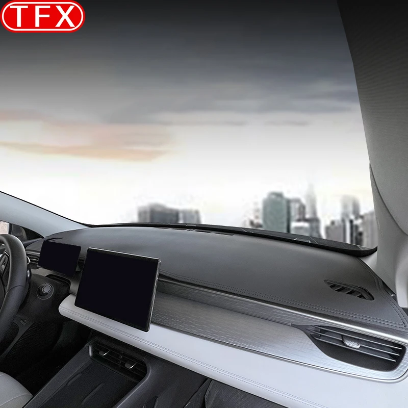 For BYD Seal 05 DMI 2024 2025 Car Styling Dash Mat Dashmat Leather Dashboard Cover Sun Shade Dash Board Cover Carpet Accessories